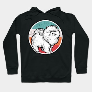 Vintage Retro Pomeranian Hoodie